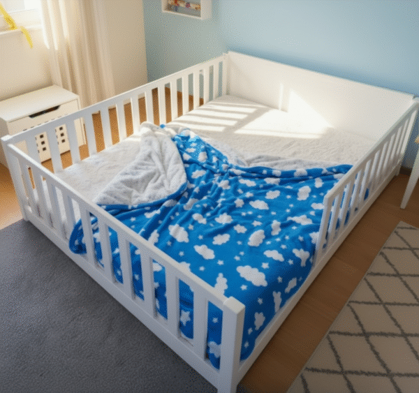 Untitled-(18) Prizemni drveni krevet za decu – siguran, prirodan